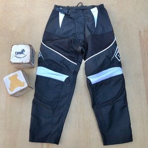 BiLT Boys Youth Racing Motocross Black Pants size 22